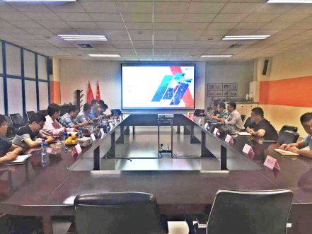中科院海岸带钻研所辅导专家一行到GA黄金甲软件调查